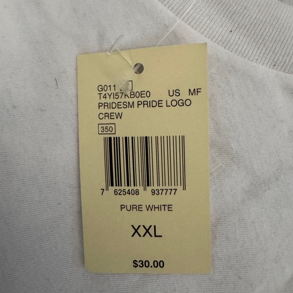 Guess Los Angeles Men's Rainbow logo shirt (XXL) - Picture 8 of 8